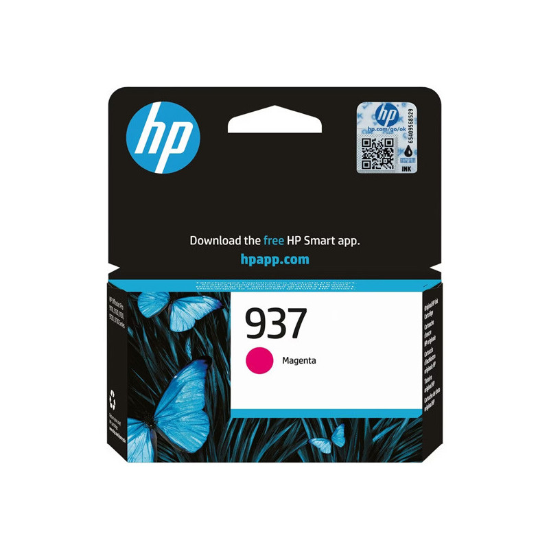 HP oryginalny ink / tusz 4S6W3NE, HP 937, magenta, 800s
