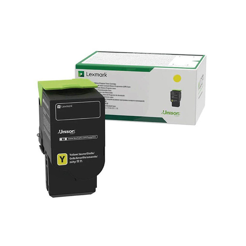Lexmark oryginalny toner 75M20Y0, yellow, 2000s, return