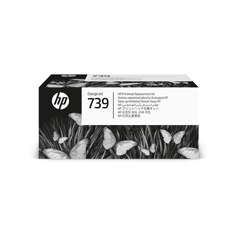 HP oryginalny Zestaw głowicy drukującej, printhead kit 498N0A, black/color, głowica drukująca