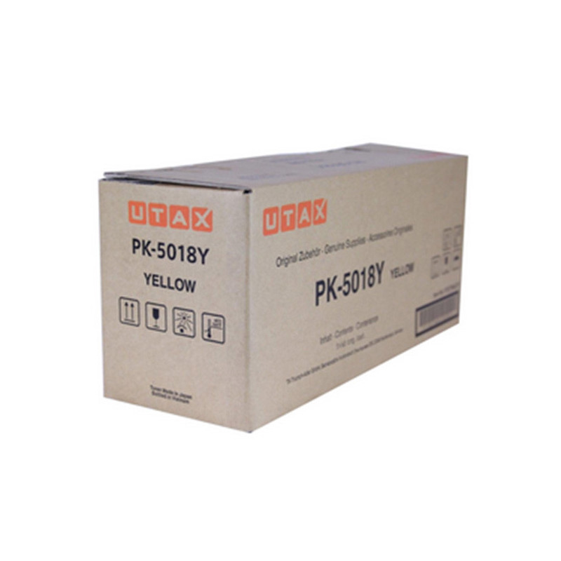 Utax oryginalny toner 1T02TWAUT0, PK-5018Y, yellow, 11000s