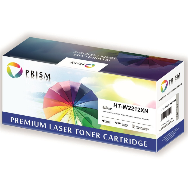 PRISM HP Toner nr 207X W2212X Yell 2,4K 100% New, with chip OEM