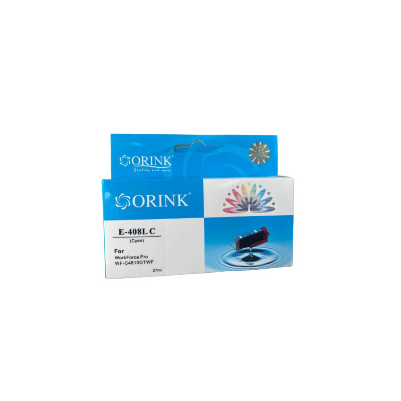 OR Tusz T408XL Epson do drukarek Epson | Cyan | 27ml