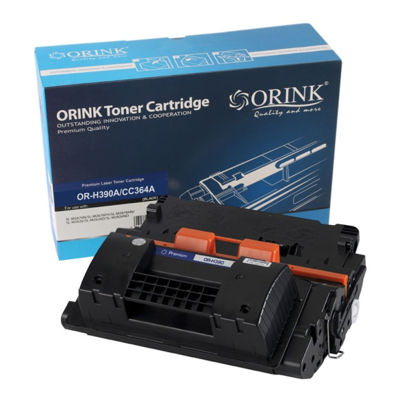 ORINK Toner CE390A do drukarek HP LaserJet Enterprise M4555h / 600 |Black| 10000str.