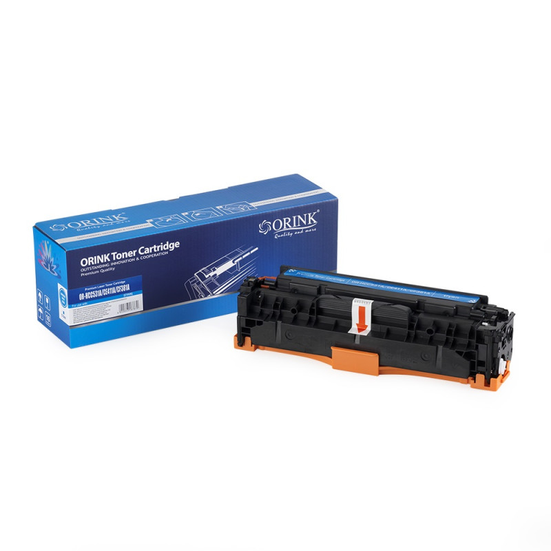 ORINK Toner CC531A do drukarek HP Color LaserJet CP2025 / CP2015 / CM2320 | Cyan | 2600str.