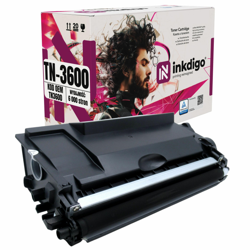 Toner INKDIGO do BROTHER TN 3600 6k Black