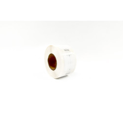 Etykiety JetWorld Zamiennik Dymo LW Czarny na Białym 12*24mm  LW 11353 (S0722530) (wersja z chipem) 1000 szt w opak.