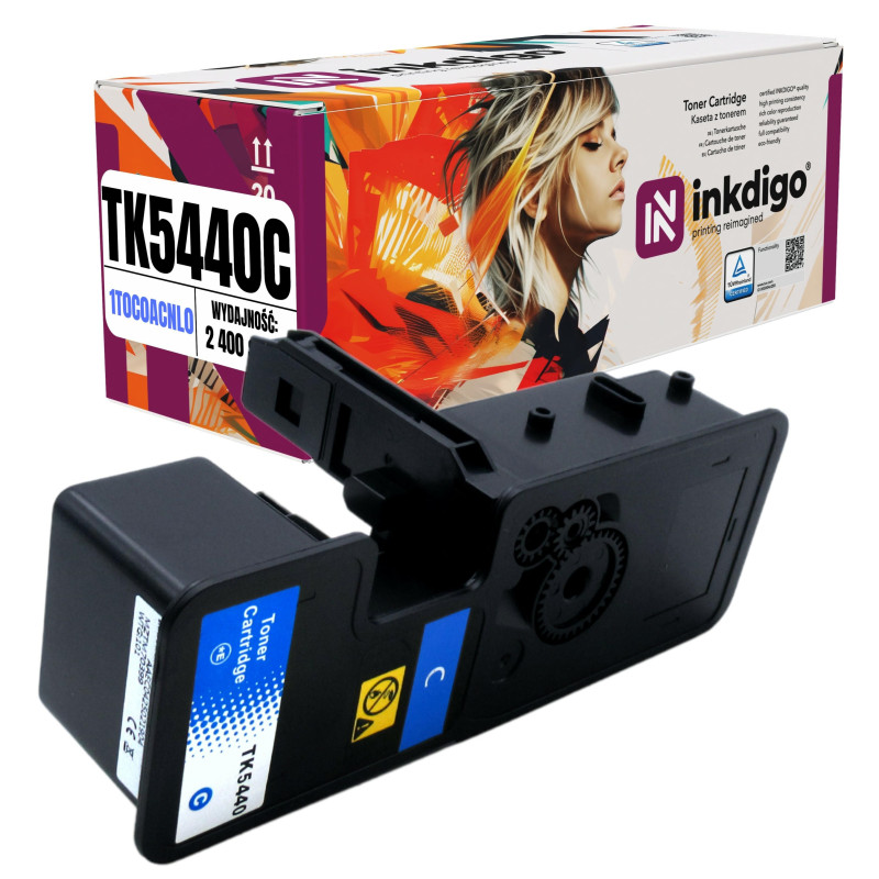 Toner INKDIGO do KYOCERA TK 5440 Cyan P