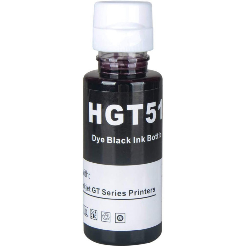 ORINK tusz HP INK TANK GT51/52 do drukarek HP DeskJet GT5810 All-in-one / Smart Tank 725 / 615 / 585 | BLACK | 90ml