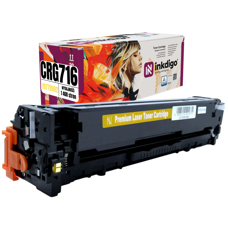 Toner INKDIGO do CANON CRG 716 Yellow P