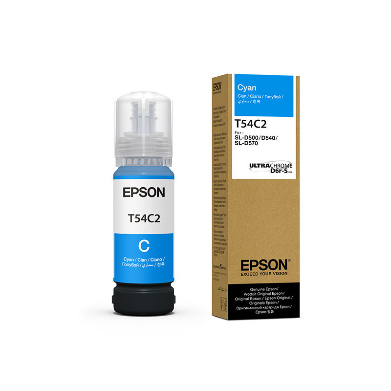 Epson oryginalny ink / tusz C13T54C220, cyan