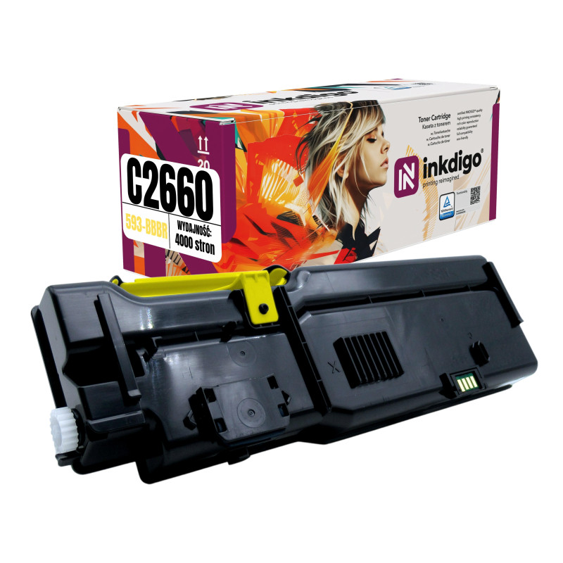 Toner INKDIGO do DELL 2660 6k Yellow P