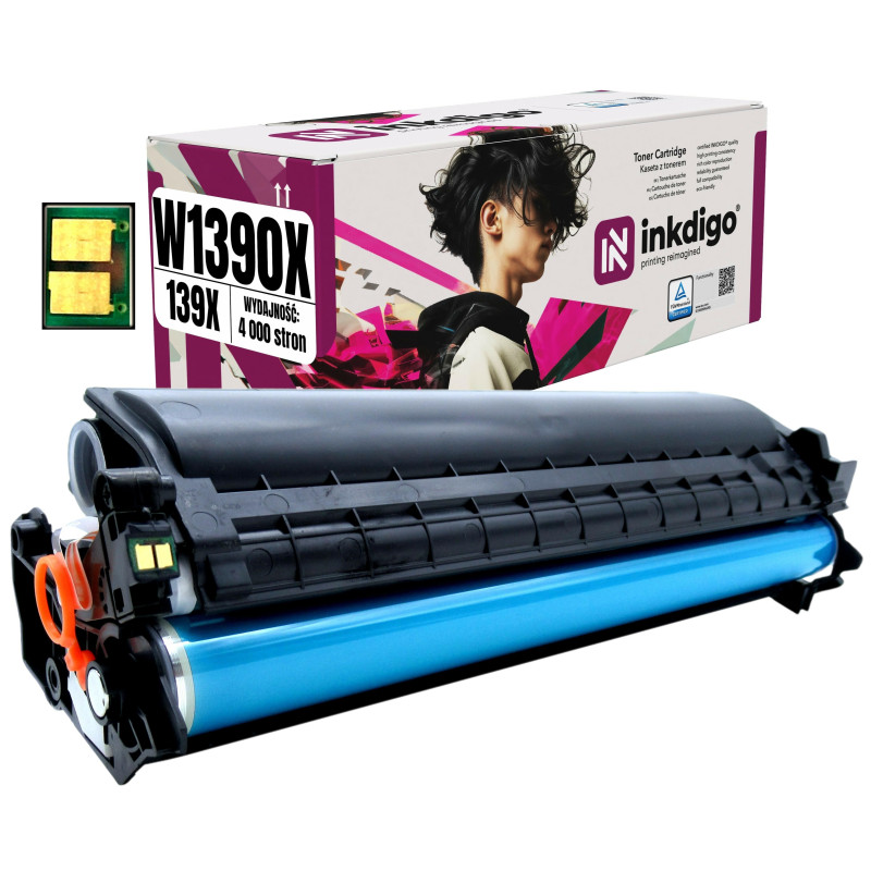 Toner INKDIGO do HP W1390X NEW CHIP