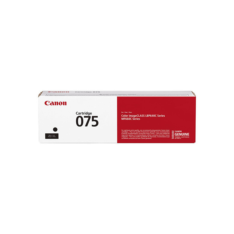 Canon oryginalny toner 075 BK, 6365C002, black, 1400s