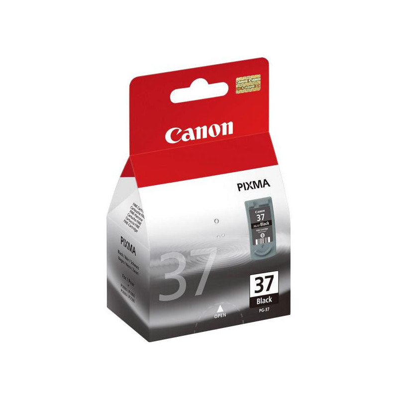 Canon oryginalny ink / tusz PG-37, 2145B008, 2145B003, 2145B007, black, blister z ochroną, 220s, 11ml