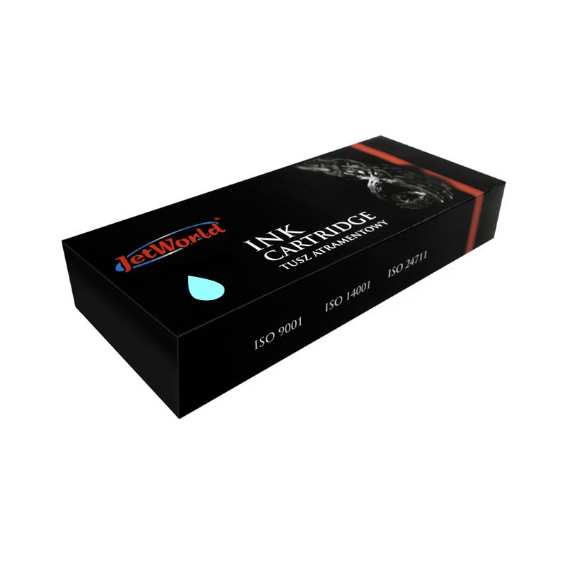 Tusz JetWorld Photo Cyan Canon PFI3300PC zamiennik PFI-3300PC (6440C001)