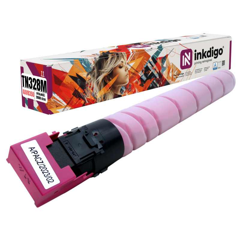 Toner INKDIGO do MINOLTA TN 328 Magenta