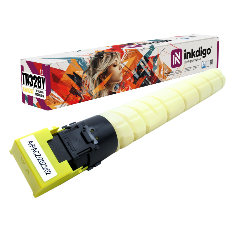 Toner INKDIGO do MINOLTA TN 328 Yellow