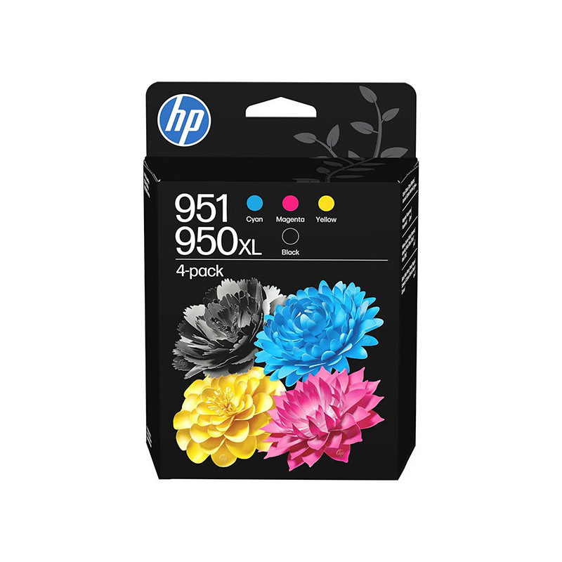 HP oryginalny ink / tusz C3WK1AE, HP 950XL BK/951CMY, CMYK, 4-pack