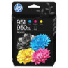 HP oryginalny ink / tusz C3WK1AE, HP 950XL BK/951CMY, CMYK, 4-pack