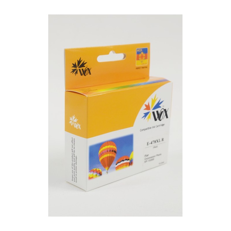 Tusz Wox Red EPSON 478XL zamiennik C13T04F54010 (C13T04F54010)