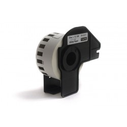 Etykiety JetWorld Zamiennik Brother DK Czarny na Białym 29mm*15.24m  DK22211, DK-22211, DK22.211