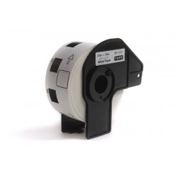 Etykiety JetWorld Zamiennik Brother DK Czarny na Białym 23mm*23mm*1000 szt.  DK11221, DK-11221, DK11.221