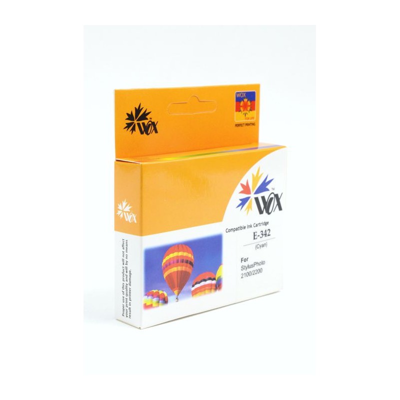 Tusz Wox Cyan EPSON T0342 zamiennik C13T03424010 (C13T03424010)