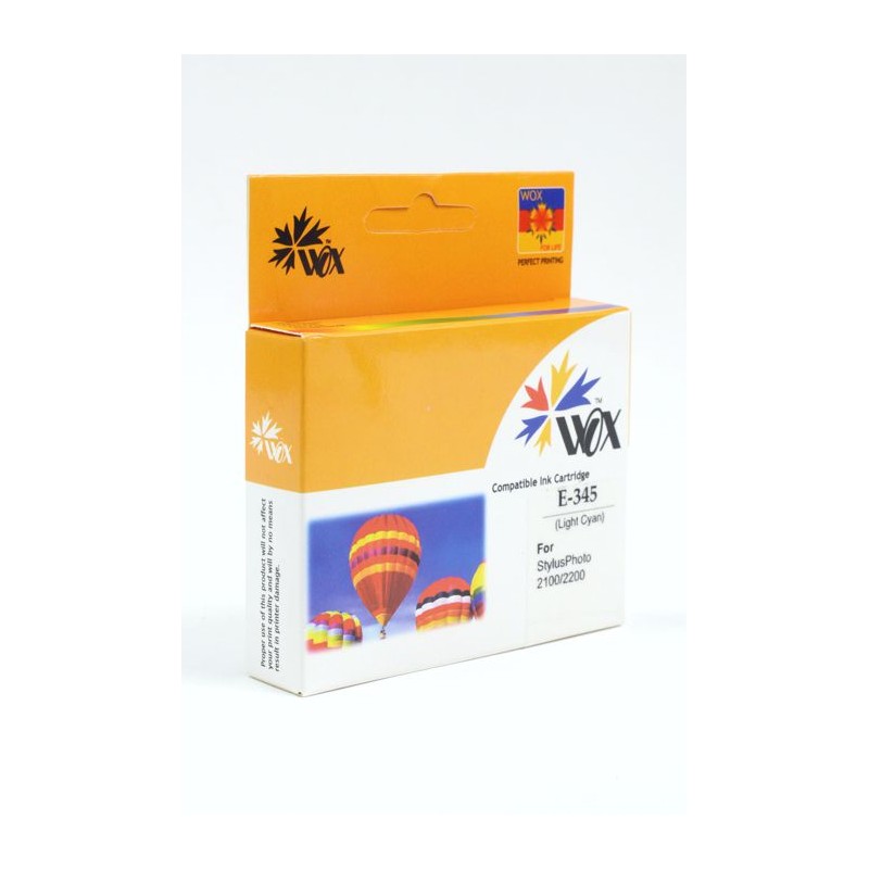 Tusz Wox Light Cyan EPSON T0345 zamiennik C13T03454010 (C13T03454010)