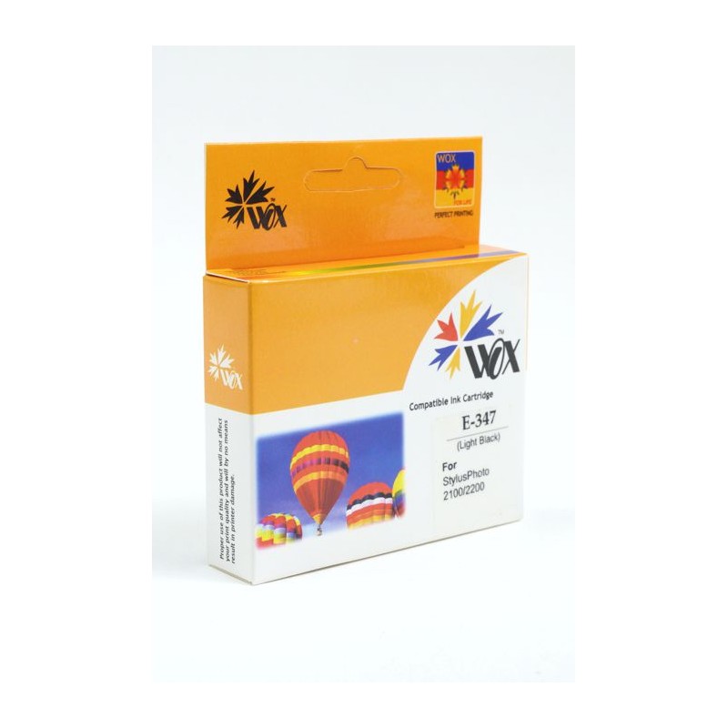 Tusz Wox Light Black EPSON T0347 zamiennik C13T03474010 (C13T03474010)