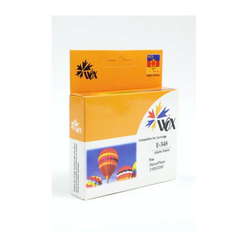 Tusz Wox Mat Black EPSON T0348 zamiennik C13T03484010 (C13T03484010)