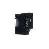 Taśma JetWorld Zamiennik Dymo D1 Biały na Czarnym 9mm x 7m  LM100, LM100Plus, LM100Series, LM120P, LM280, LM300, LM350, LM350D, 