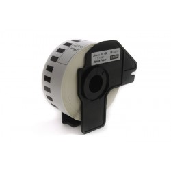 Etykiety JetWorld Zamiennik Brother DK Czarny na Białym 29mm*30.48m  DK22210, DK-22210, DK22.210