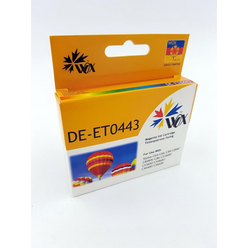 Tusz Wox Magenta EPSON T0443 zamiennik  C13T04434010