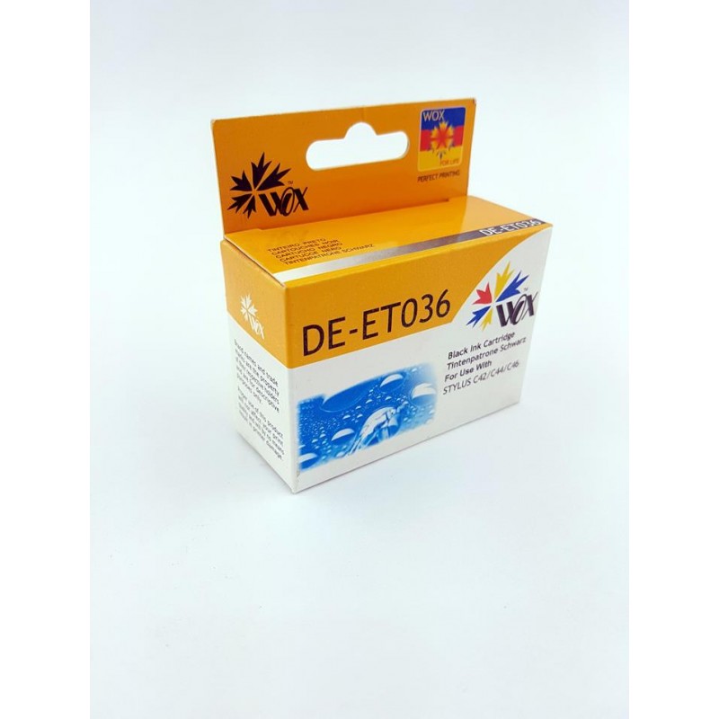 Tusz Wox Czarny EPSON T036 zamiennik C13T03614010